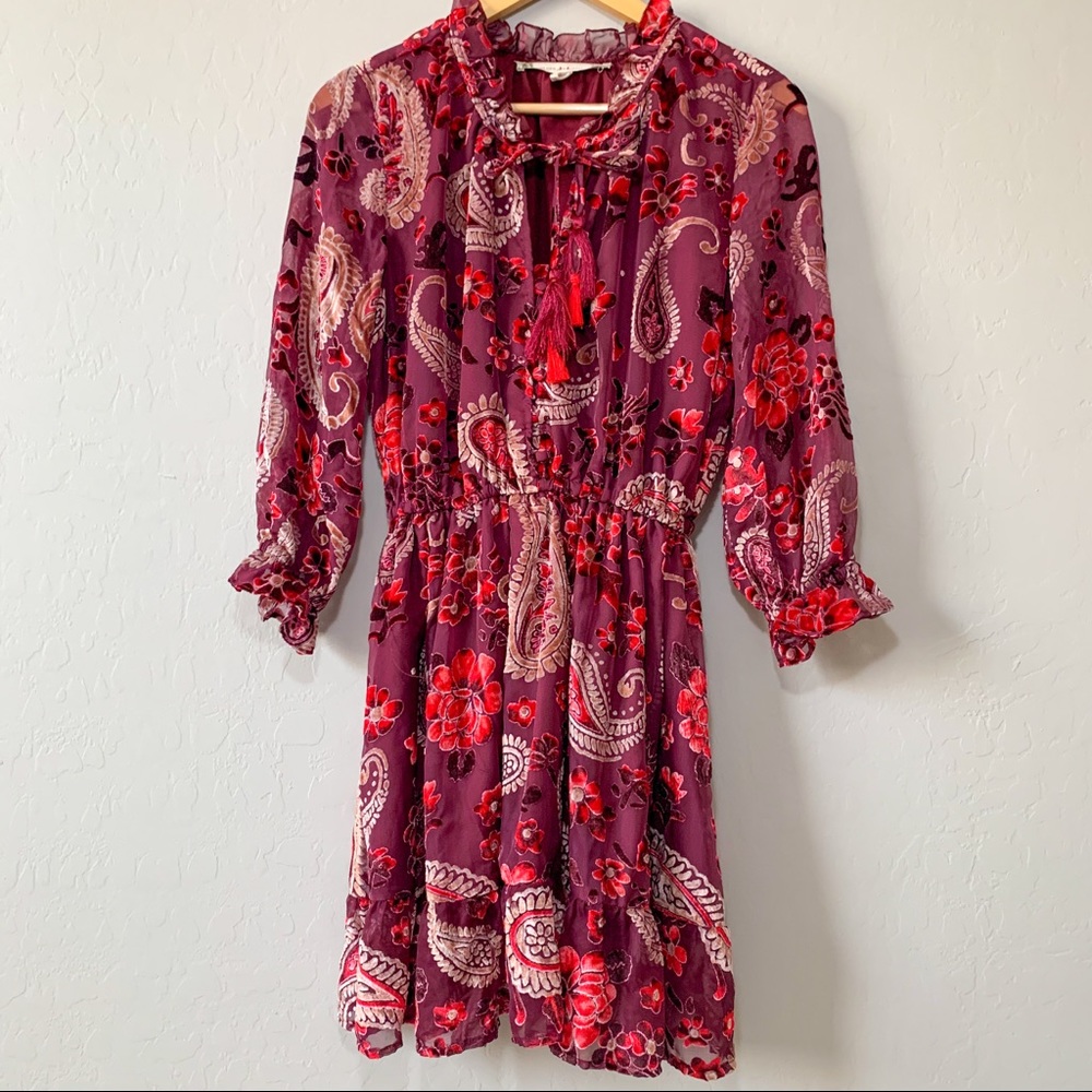 - Anthropologie Chelsea & Violet Paisley Dre…
